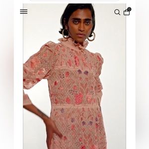 Antik Batik - Ari embroidered maxi dress size Medium / 40 New With Tags